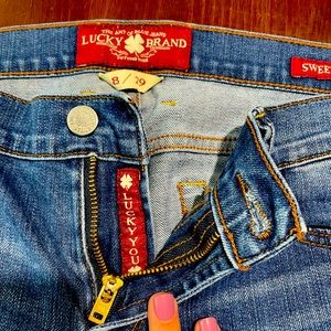 Lucky Brand Capri Jeans. Size 8